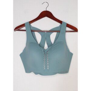 Victoria Sports Angle‎ Max Bra 34DD Teal Green Padded Non-wire Yoga Workout
